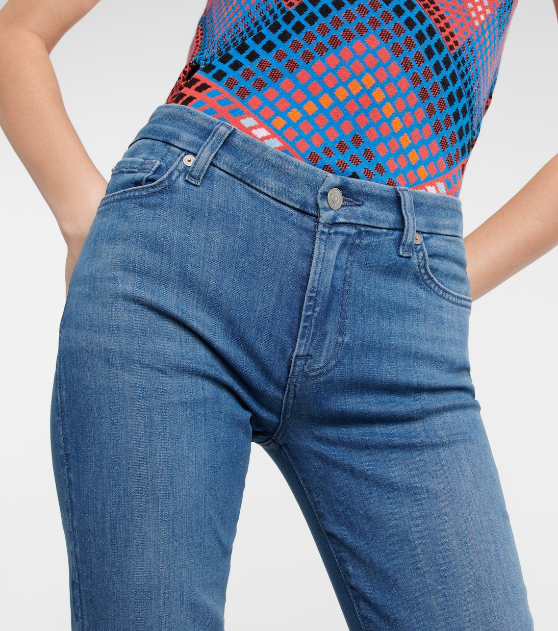 Mid-Rise Jeans Kimmie B(AIR) | 7 For All Mankind