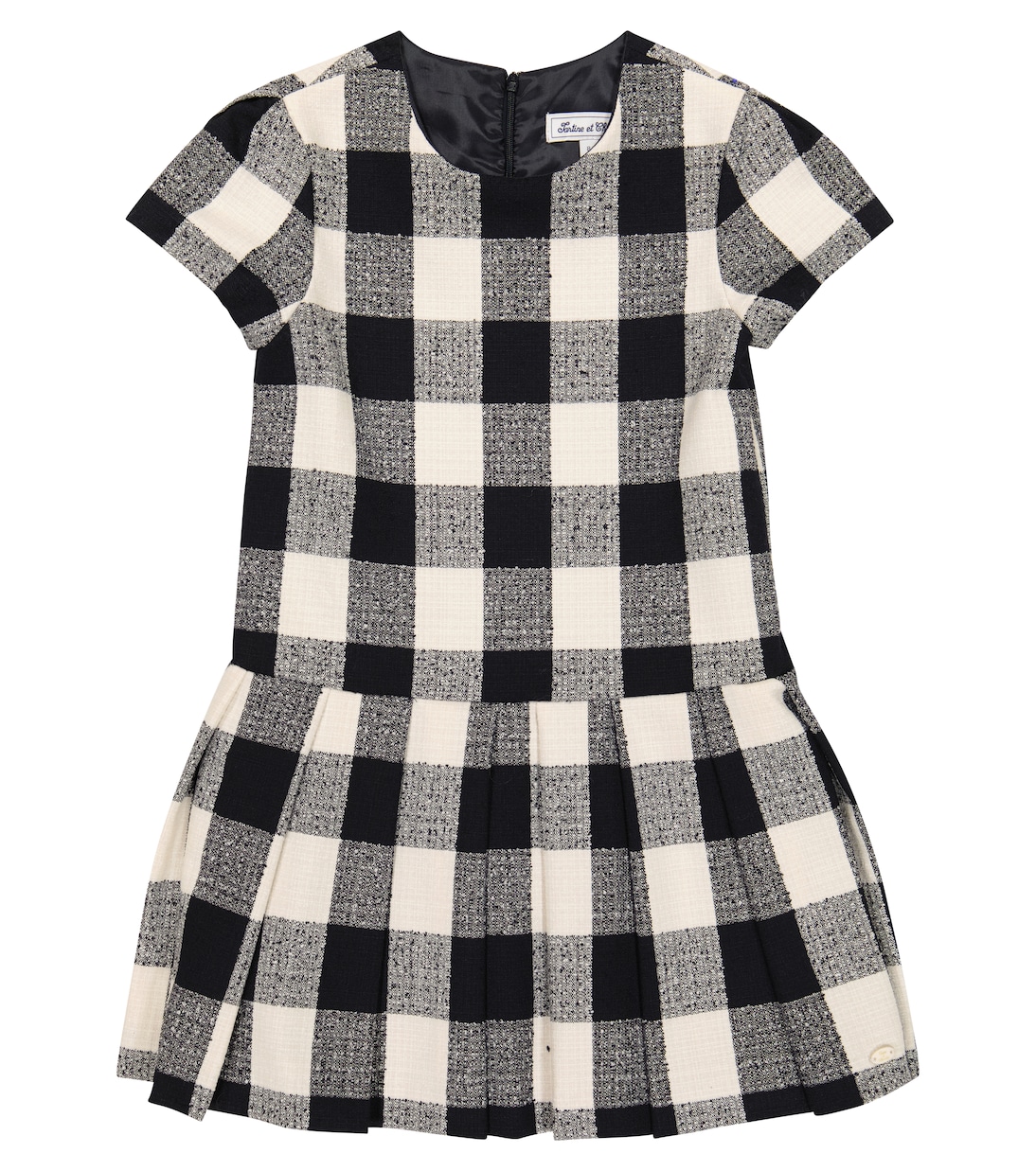 Kleid aus Bouclé | Tartine et Chocolat