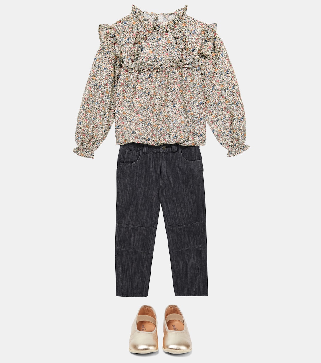 Jeans Rowa de tiro alto con paneles | Morley