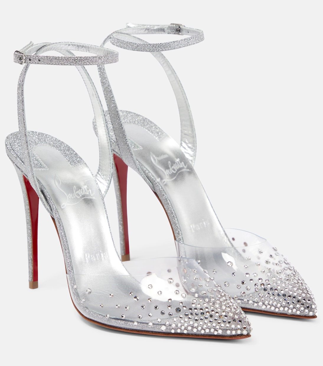 Christian louboutin clear pvc pumps top
