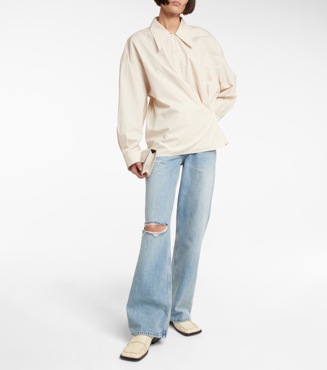 Jeans Le High N Tight a gamba larga | Frame