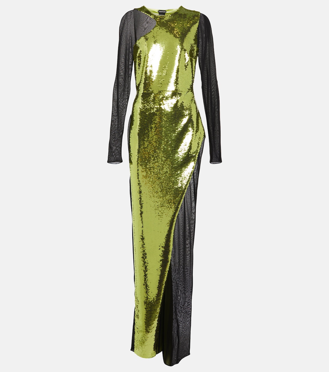 Liquid sequin and tulle gown | Tom Ford