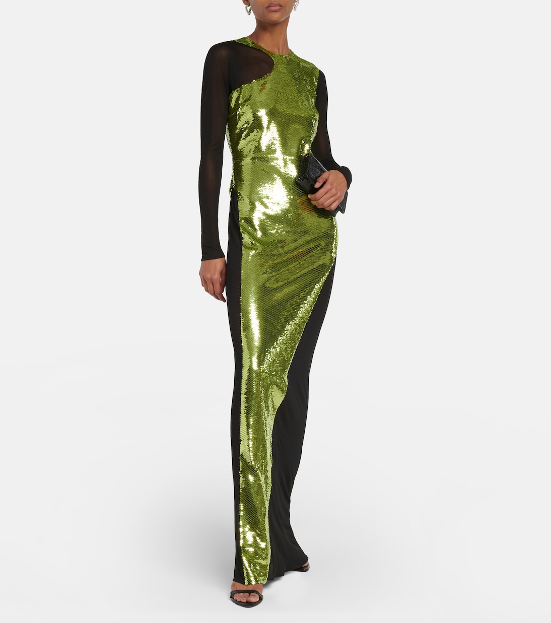 Liquid sequin and tulle gown | Tom Ford