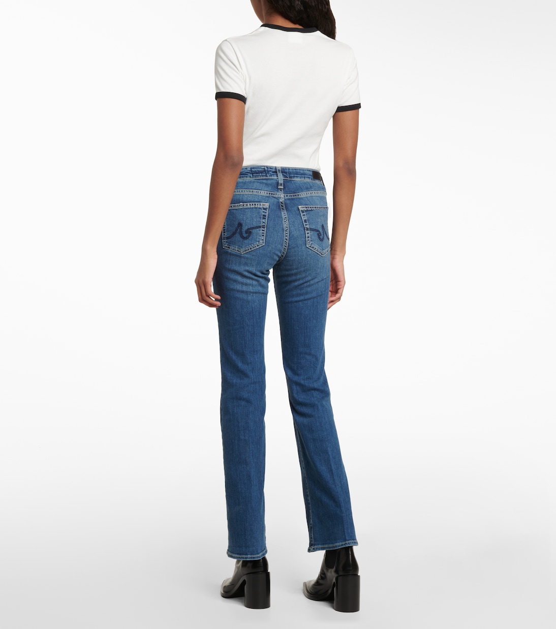 Jean bootcut Sophie à taille mi-haute | AG Jeans
