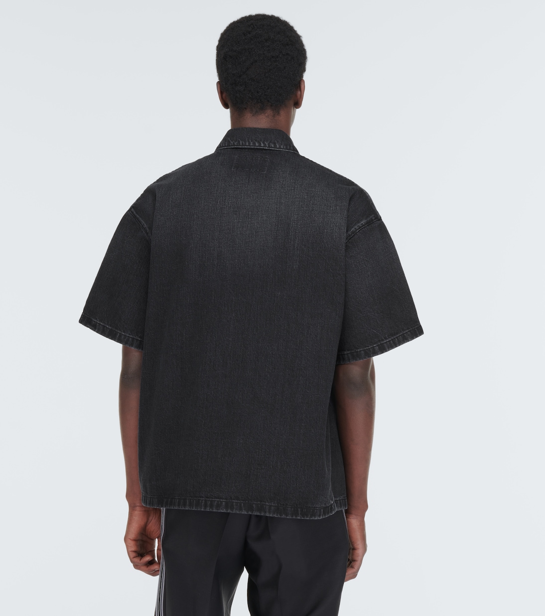 Logo牛仔衬衫 | Prada