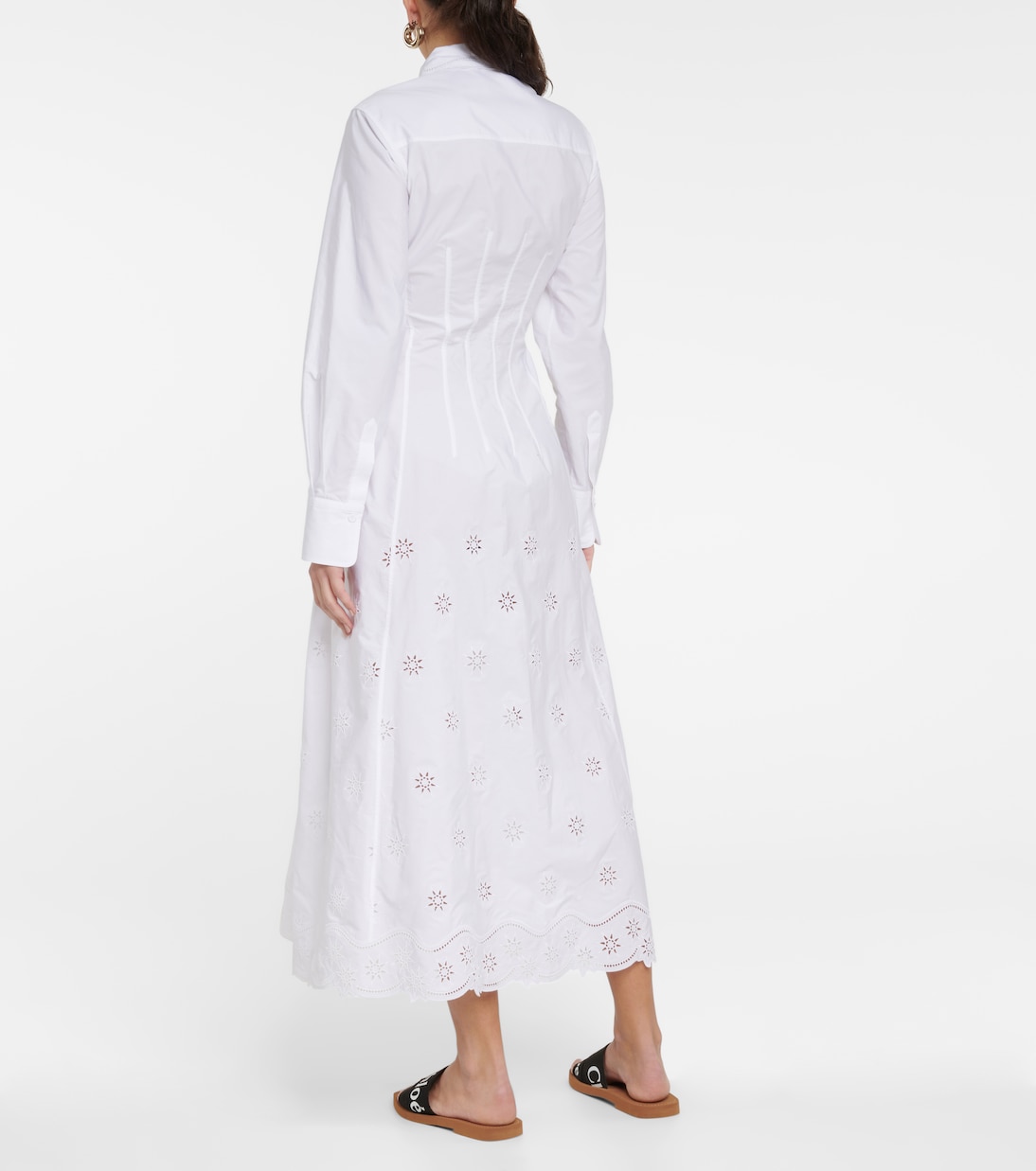 Besticktes Hemdblusenkleid | Chloé