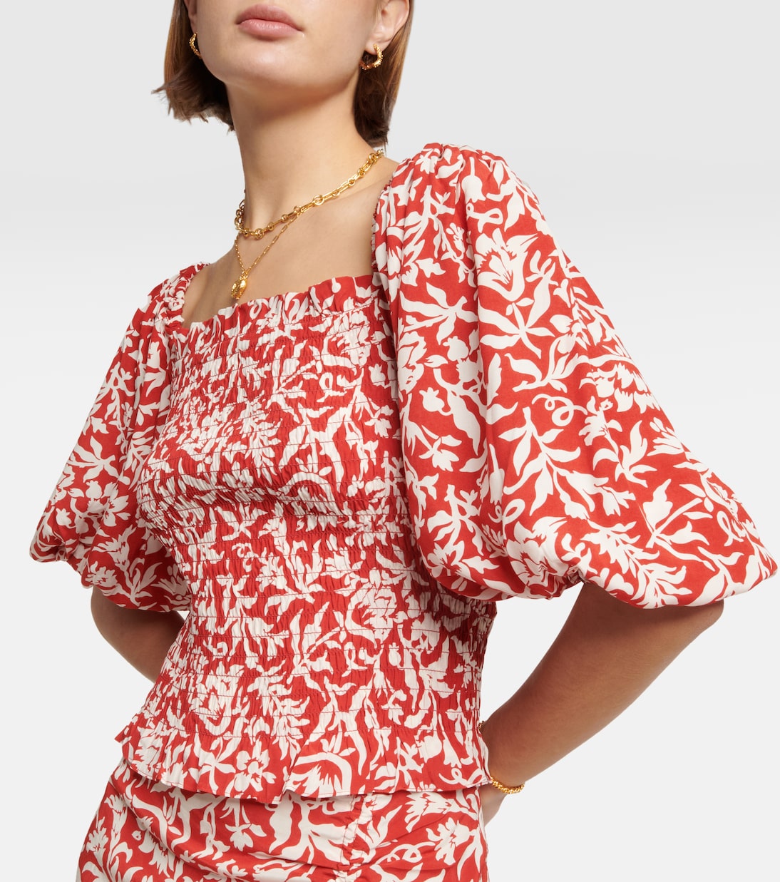 Top en crêpe à fleurs | Polo Ralph Lauren