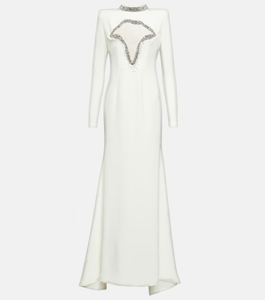 Verzierte Robe aus Seide | Miss Sohee