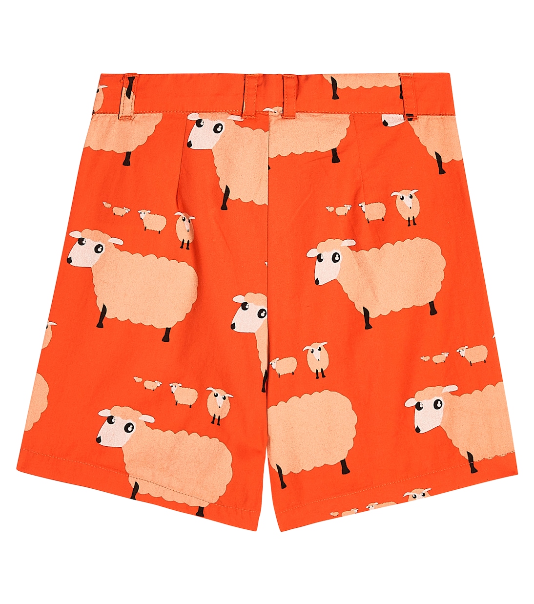 Pig printed cotton shorts | The Animals Observatory