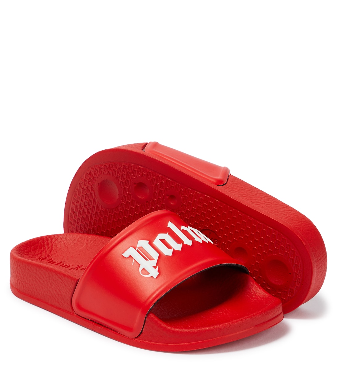Ciabatte in gomma con logo | Palm Angels Kids