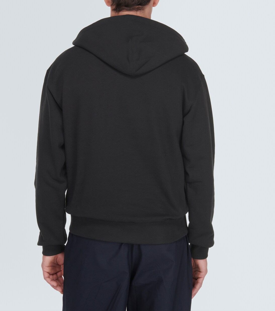 Felpa in jersey di cotone con cappuccio | Jil Sander