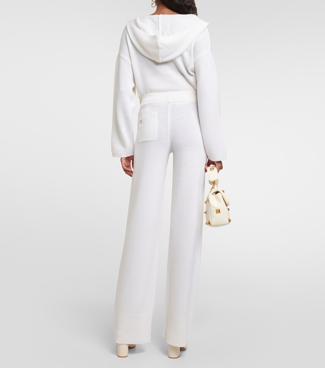 Cashmere sweatpants in beige Valentino Mytheresa