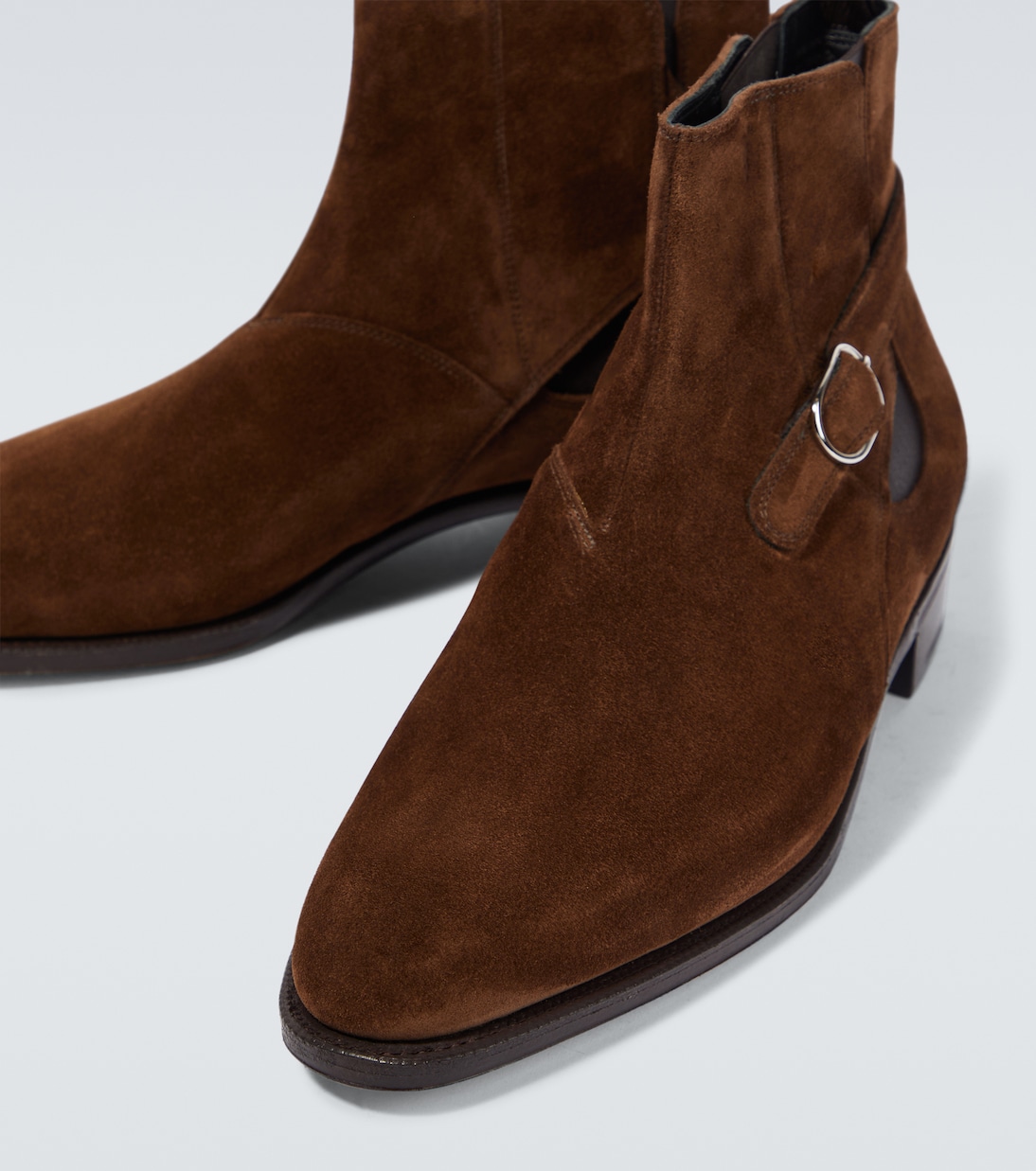 Bottines Mason en daim | John Lobb