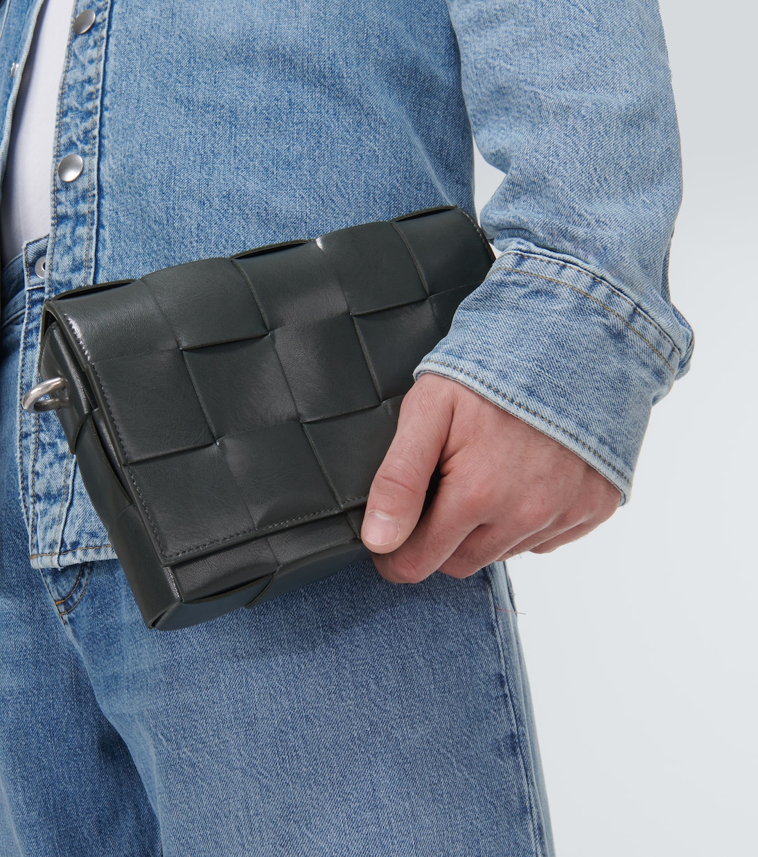 Borsa a tracolla Cassette in pelle | Bottega Veneta
