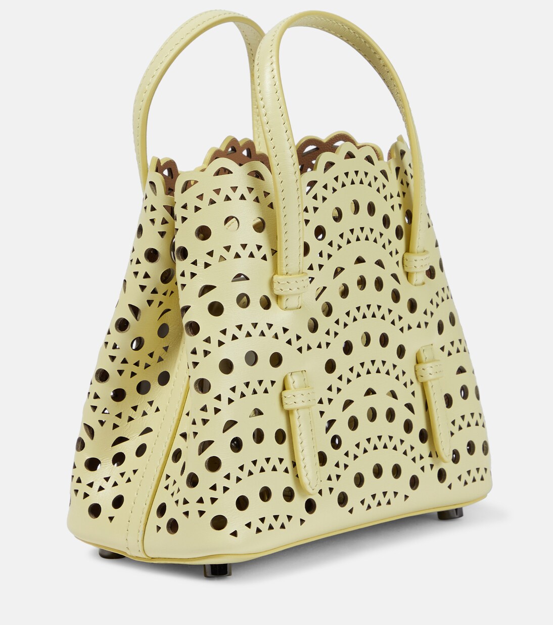 Tote Mina 16 Vienne Wave aus Leder | Alaïa
