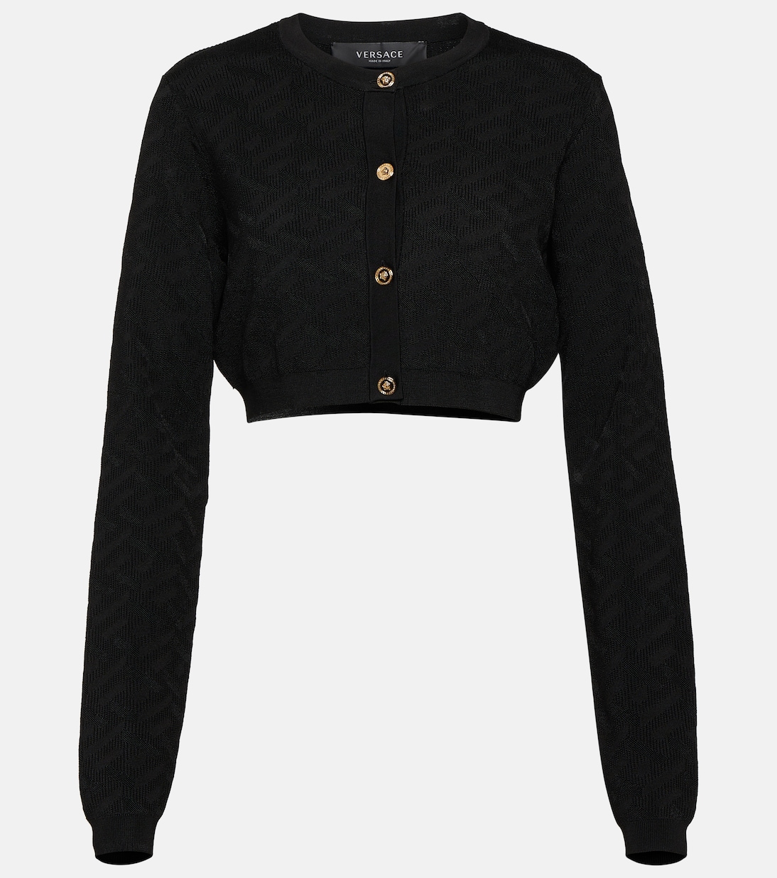 Cropped-Cardigan Medusa | Versace