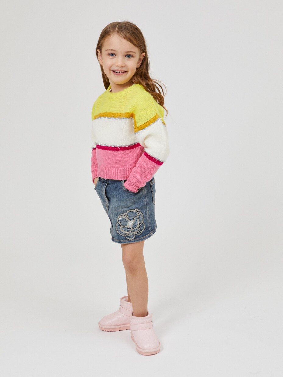 Pull en laine mélangée | Monnalisa