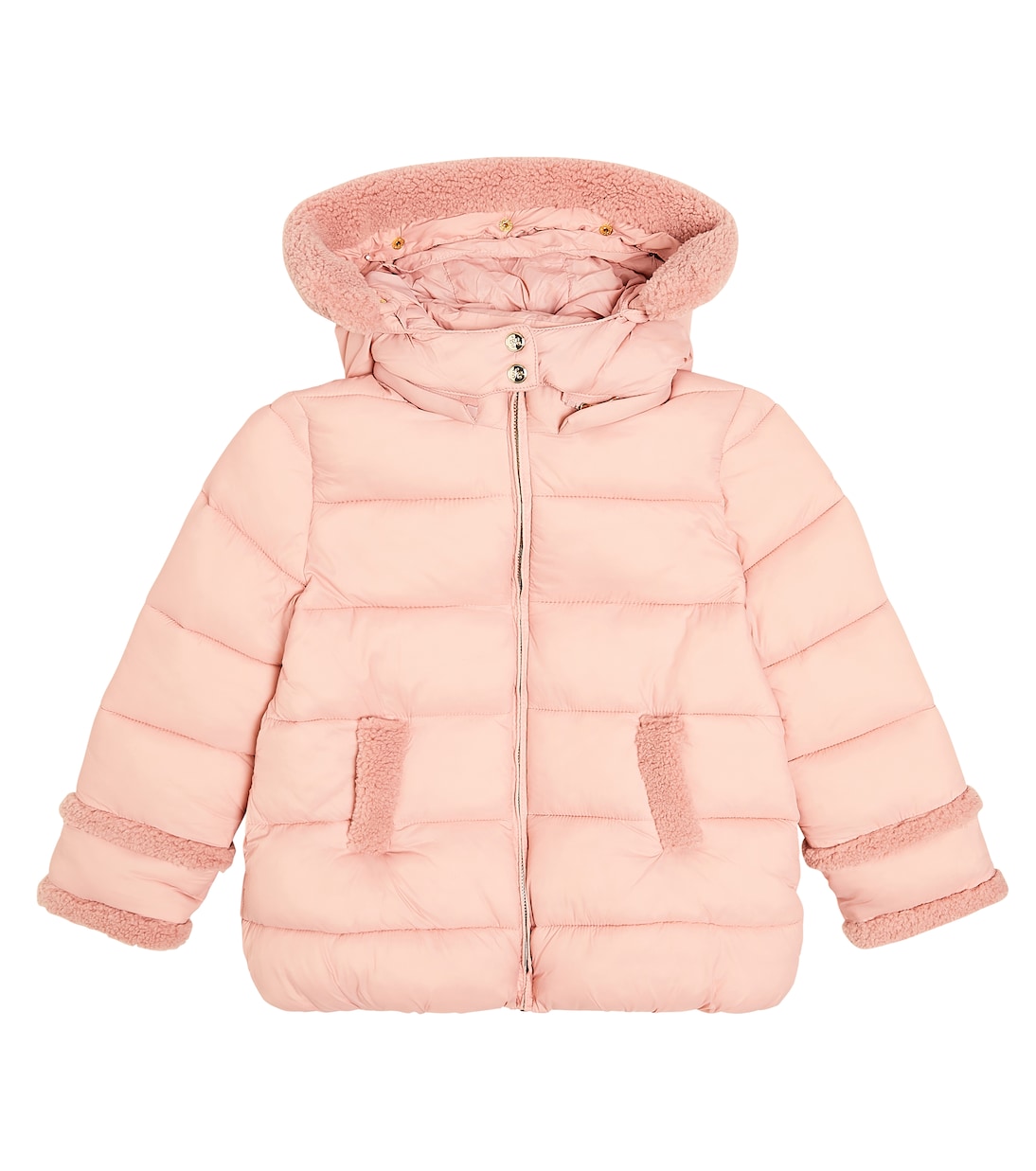 Wattierte Jacke mit Faux Fur | Tartine et Chocolat