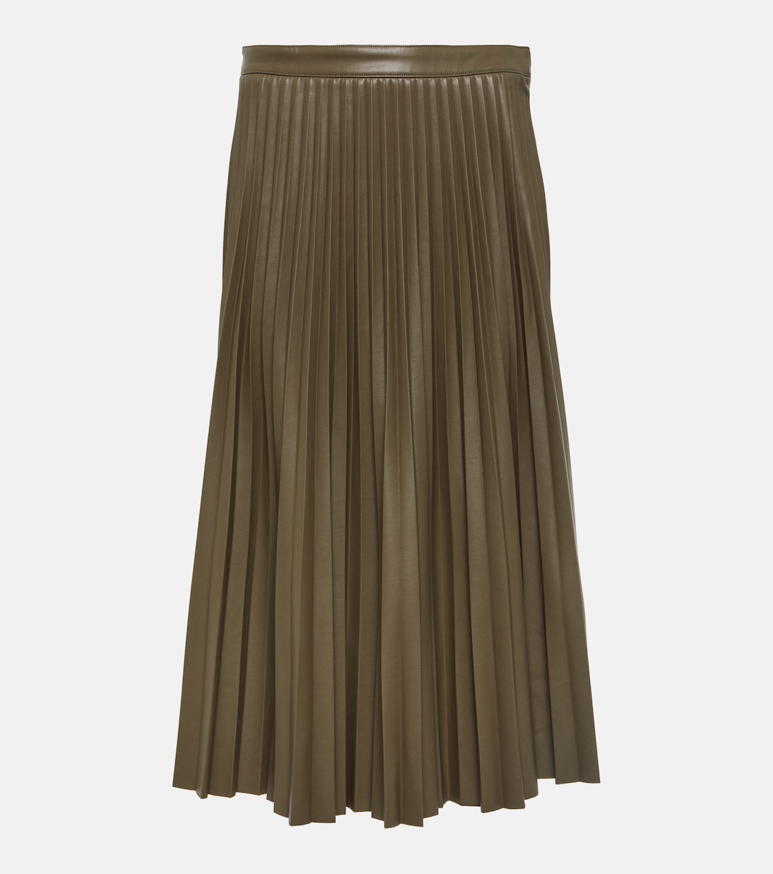 White Label faux leather midi skirt in green Proenza Schouler Mytheresa