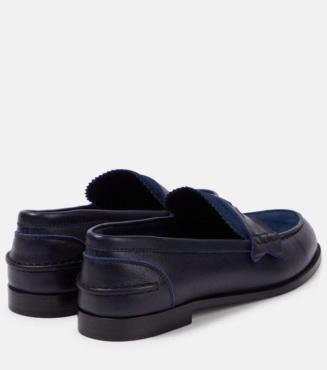 Loafers Penny aus Leder und Veloursleder | Christian Louboutin