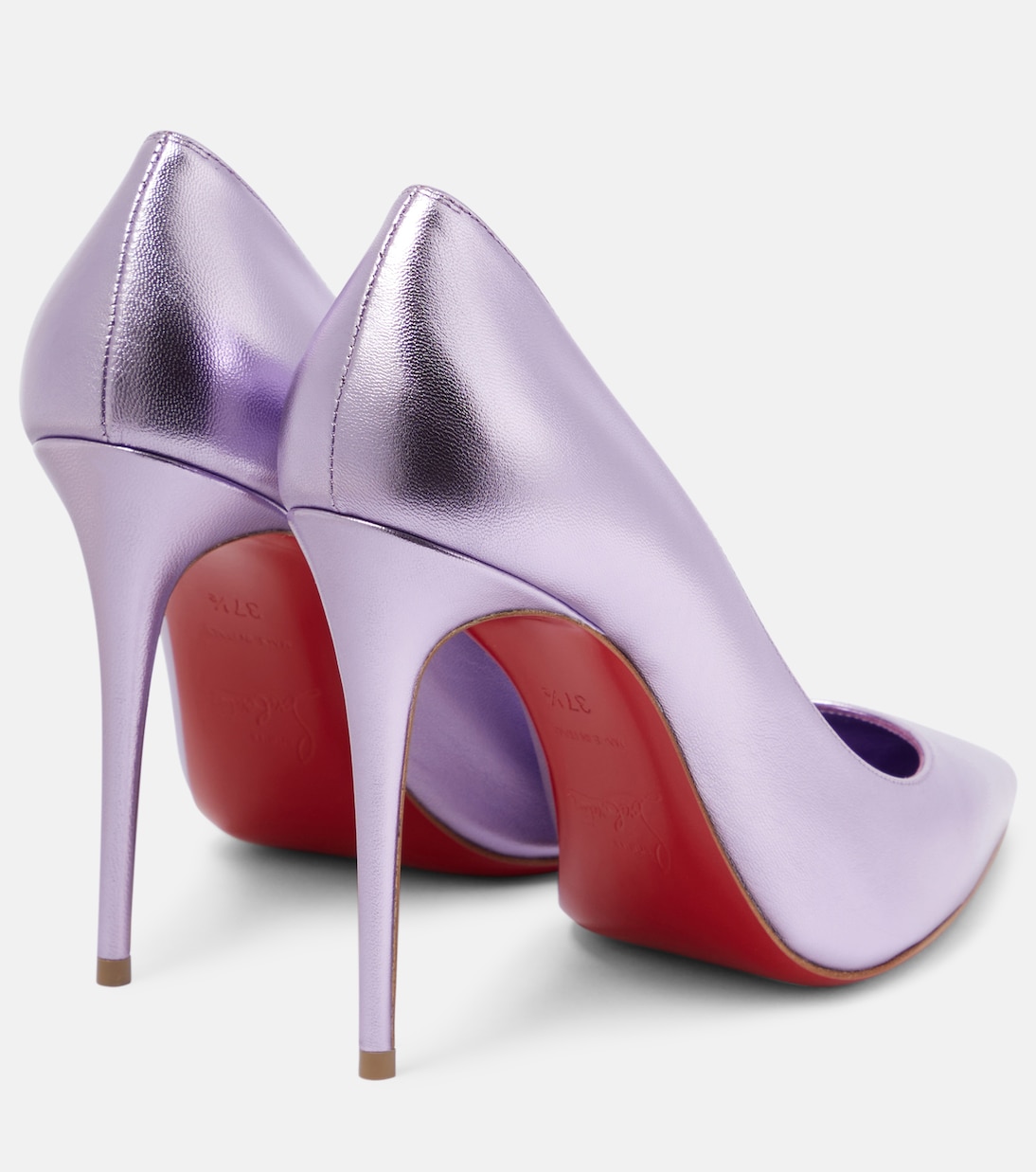 Pumps Kate 100 in pelle metallizzata | Christian Louboutin