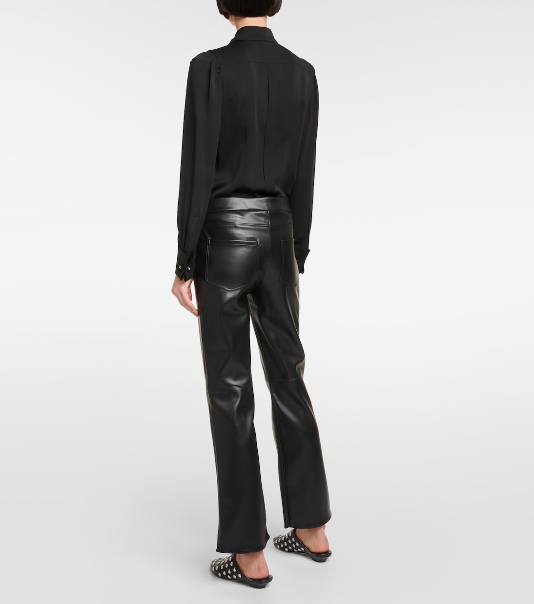 Pantaloni flared Sublime in similpelle | 'S Max Mara
