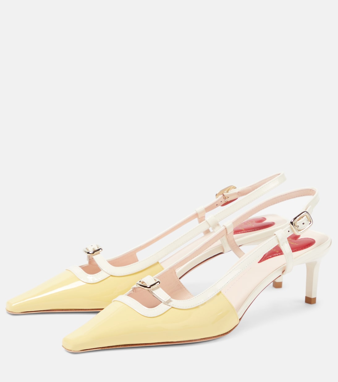 Slingback-Pumps Viv’ Canard aus Lackleder | Roger Vivier