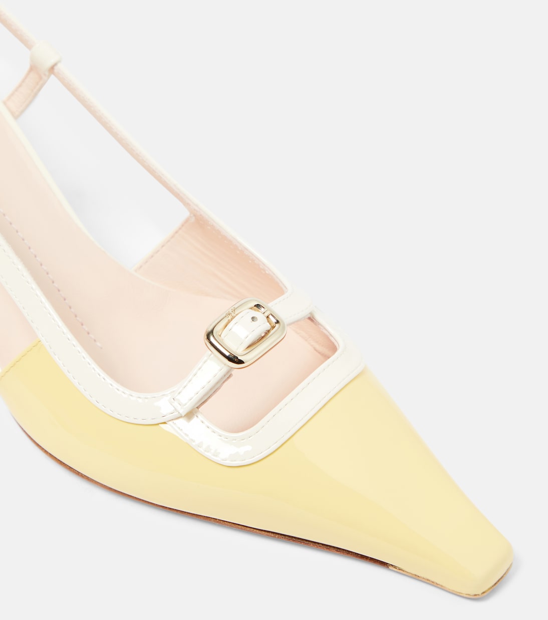 Slingback-Pumps Viv’ Canard aus Lackleder | Roger Vivier