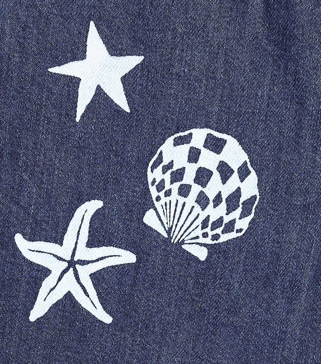 Shorts Lagoon de denim bordados | The New Society