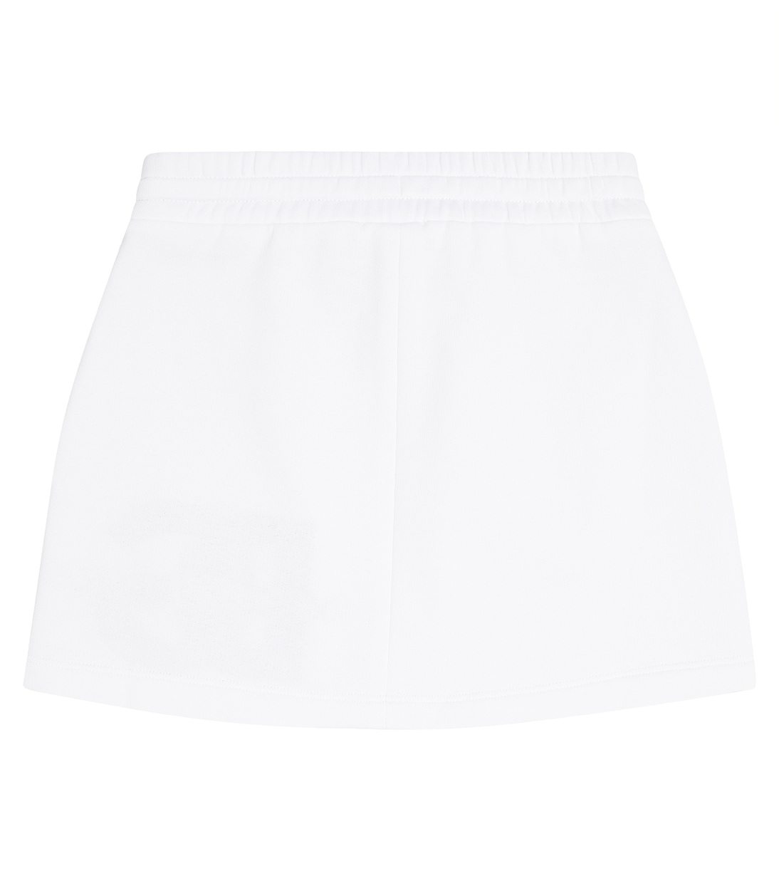 Falda de jersey de algodón con logo | Dolce&Gabbana Kids