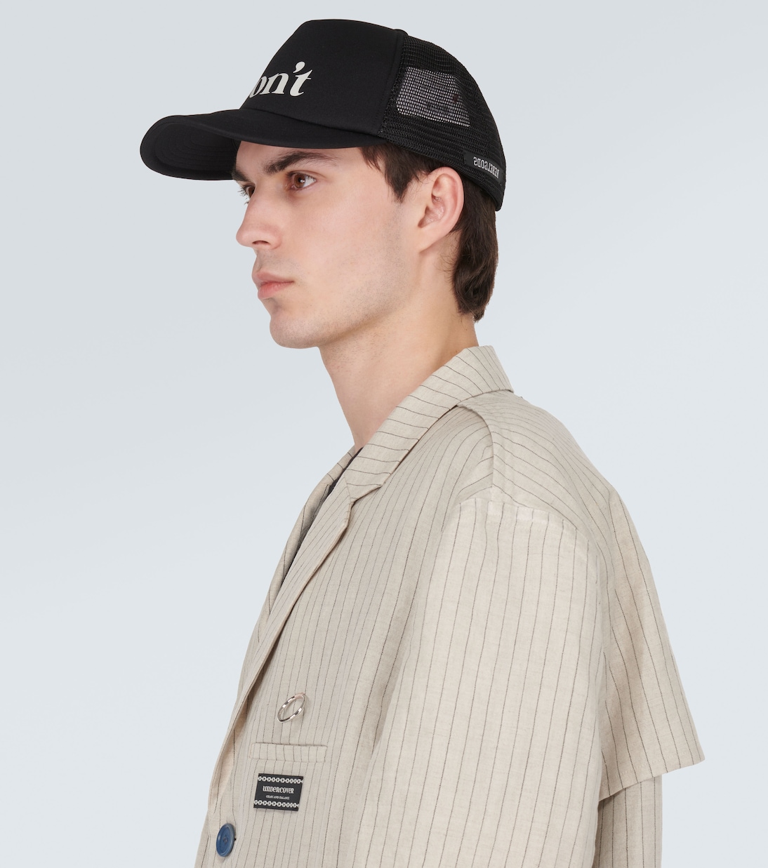 Cappello da baseball con stampa e mesh | Undercover