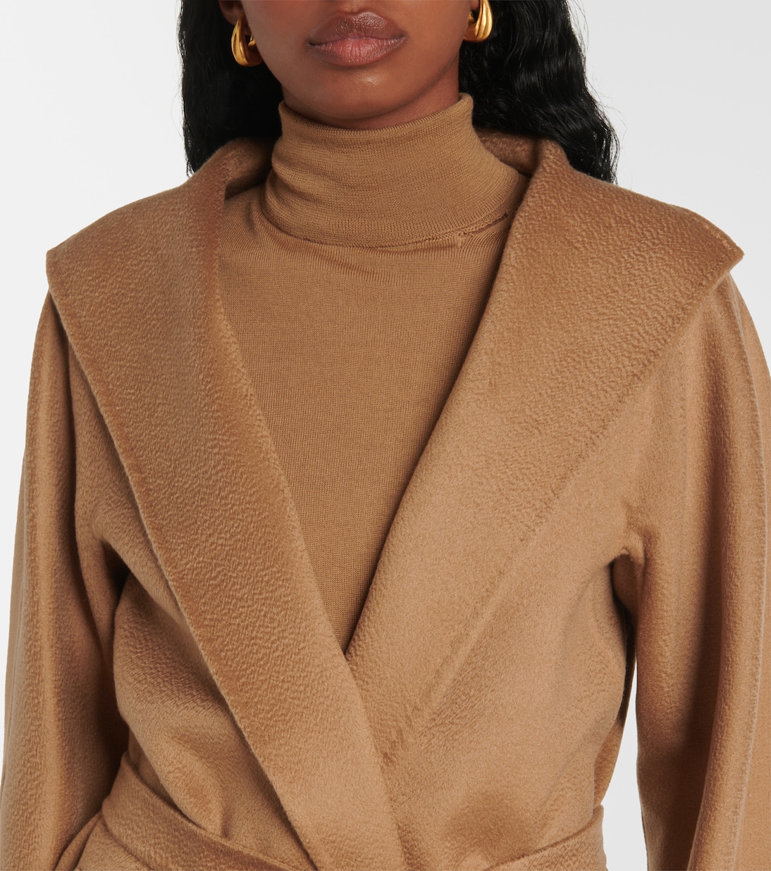 Abrigo envolvente Lilia de cachemir | Max Mara