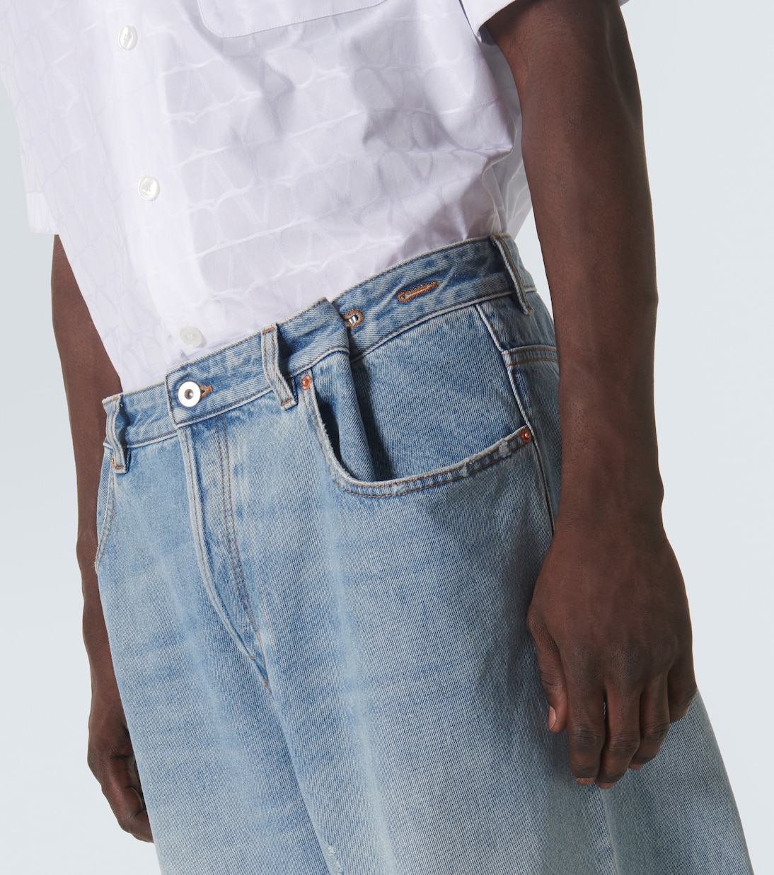 Jeans regular a vita bassa | Valentino