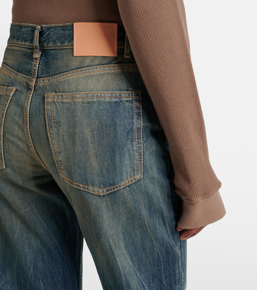 Jeans bootcut 2024F a vita alta | Acne Studios