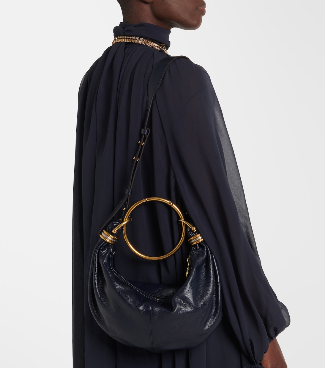 Sac Bracelet Small en cuir | Chloé