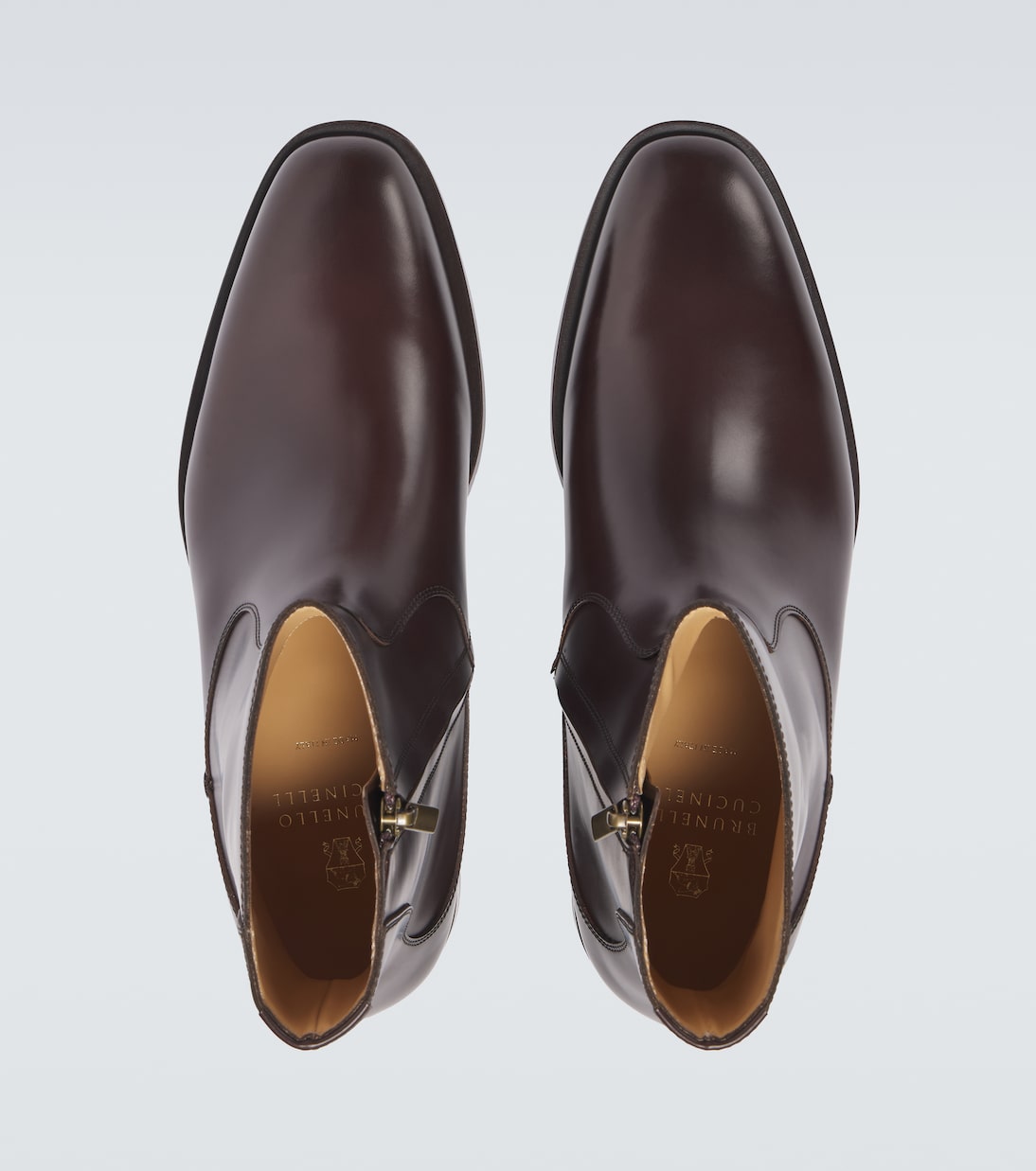 Bottines en cuir | Brunello Cucinelli