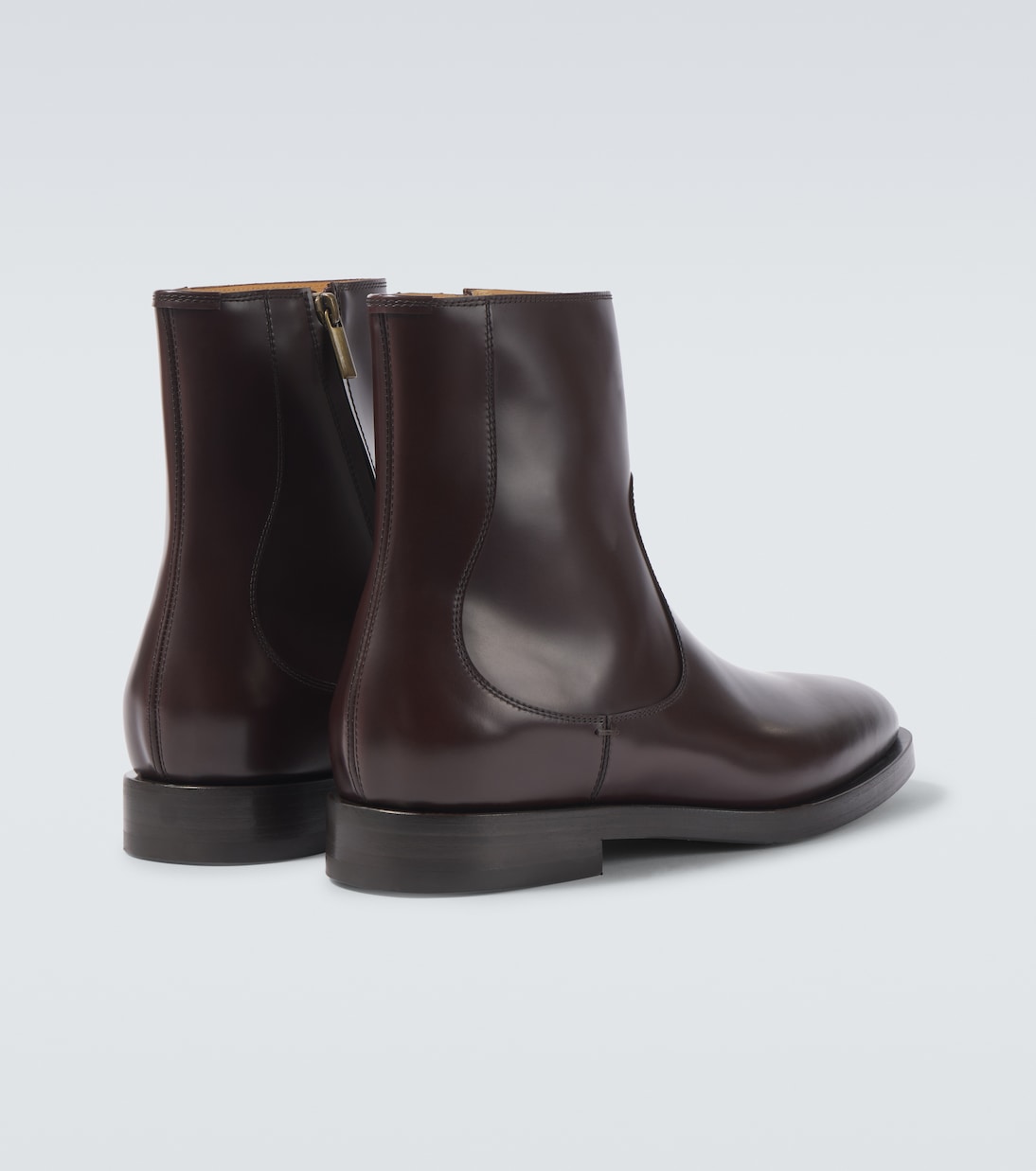 Bottines en cuir | Brunello Cucinelli