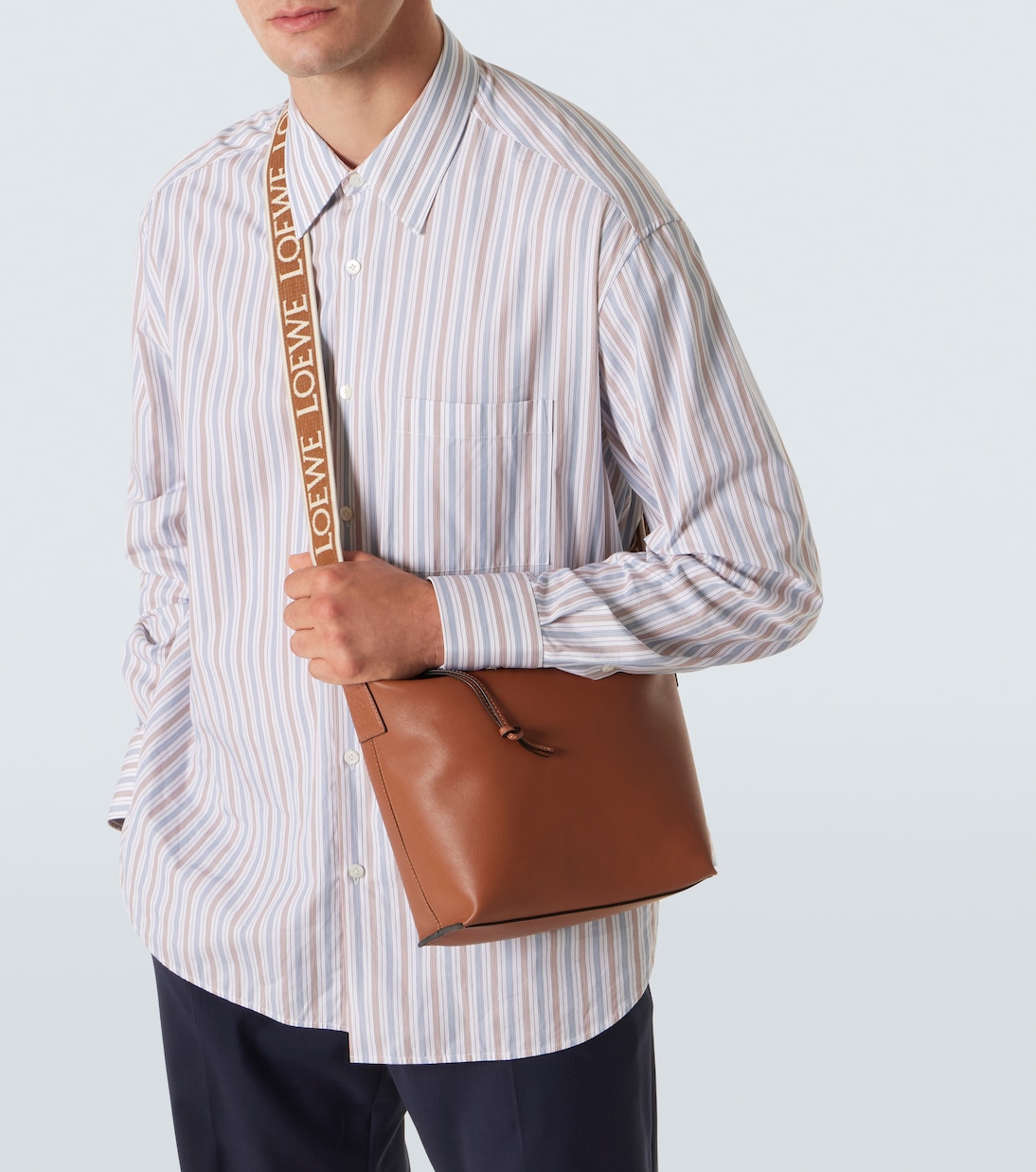 Borsa a tracolla Cubi Small in pelle | Loewe