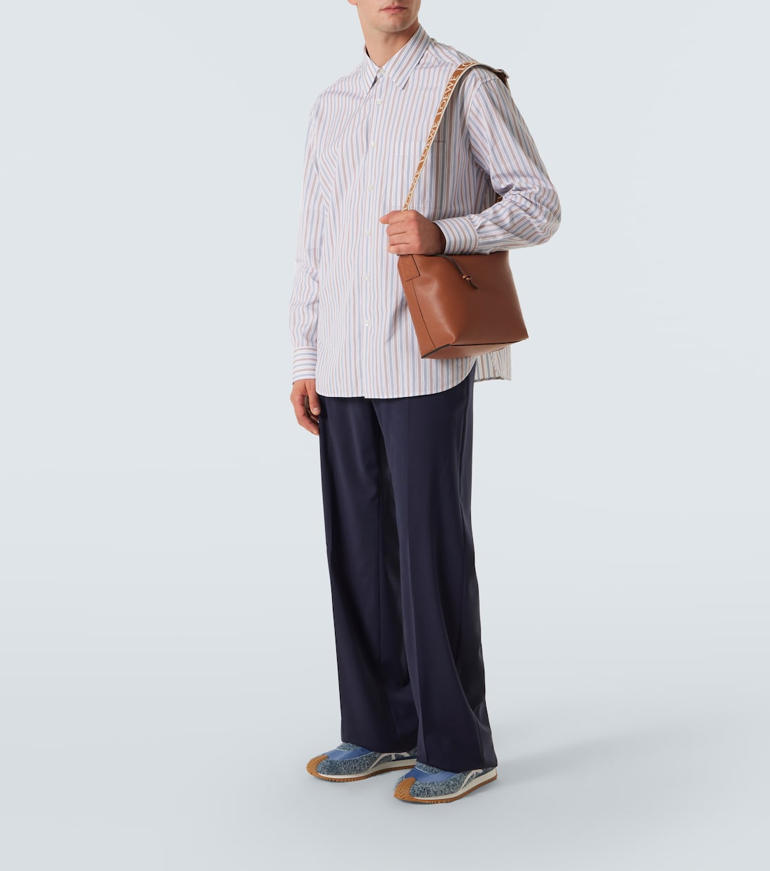 Borsa a tracolla Cubi Small in pelle | Loewe