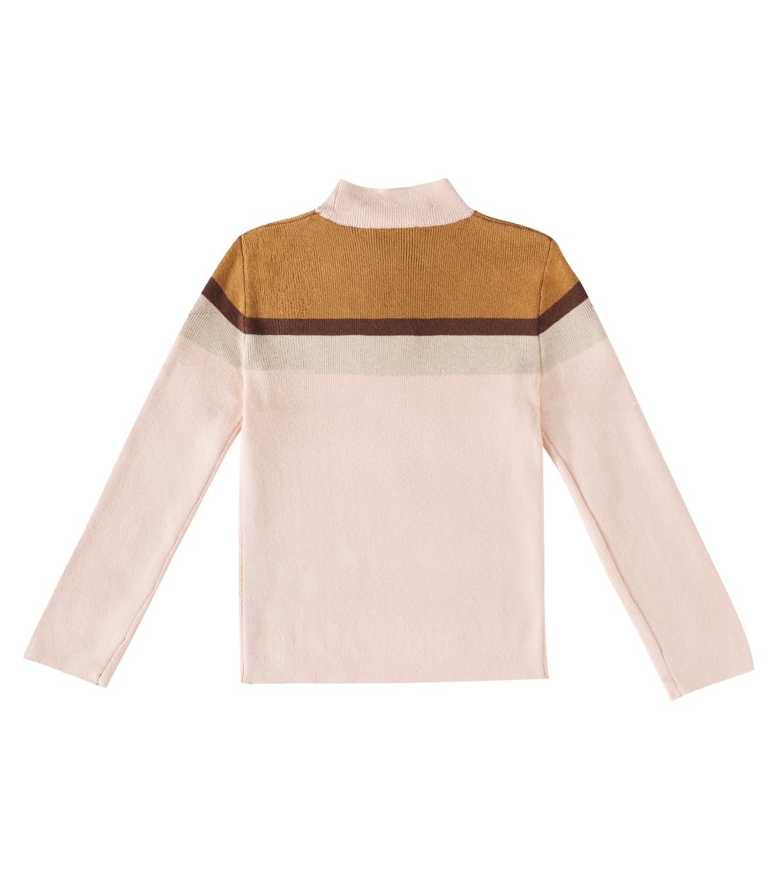 Pullover in cotone e lana con logo | Chloé Kids
