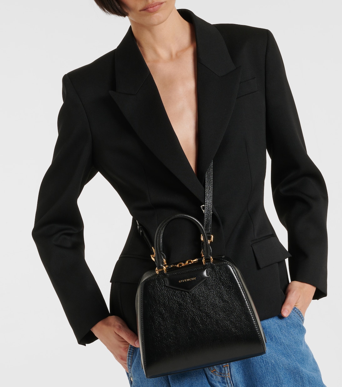 Borsa Antigona Cube Mini in pelle | Givenchy