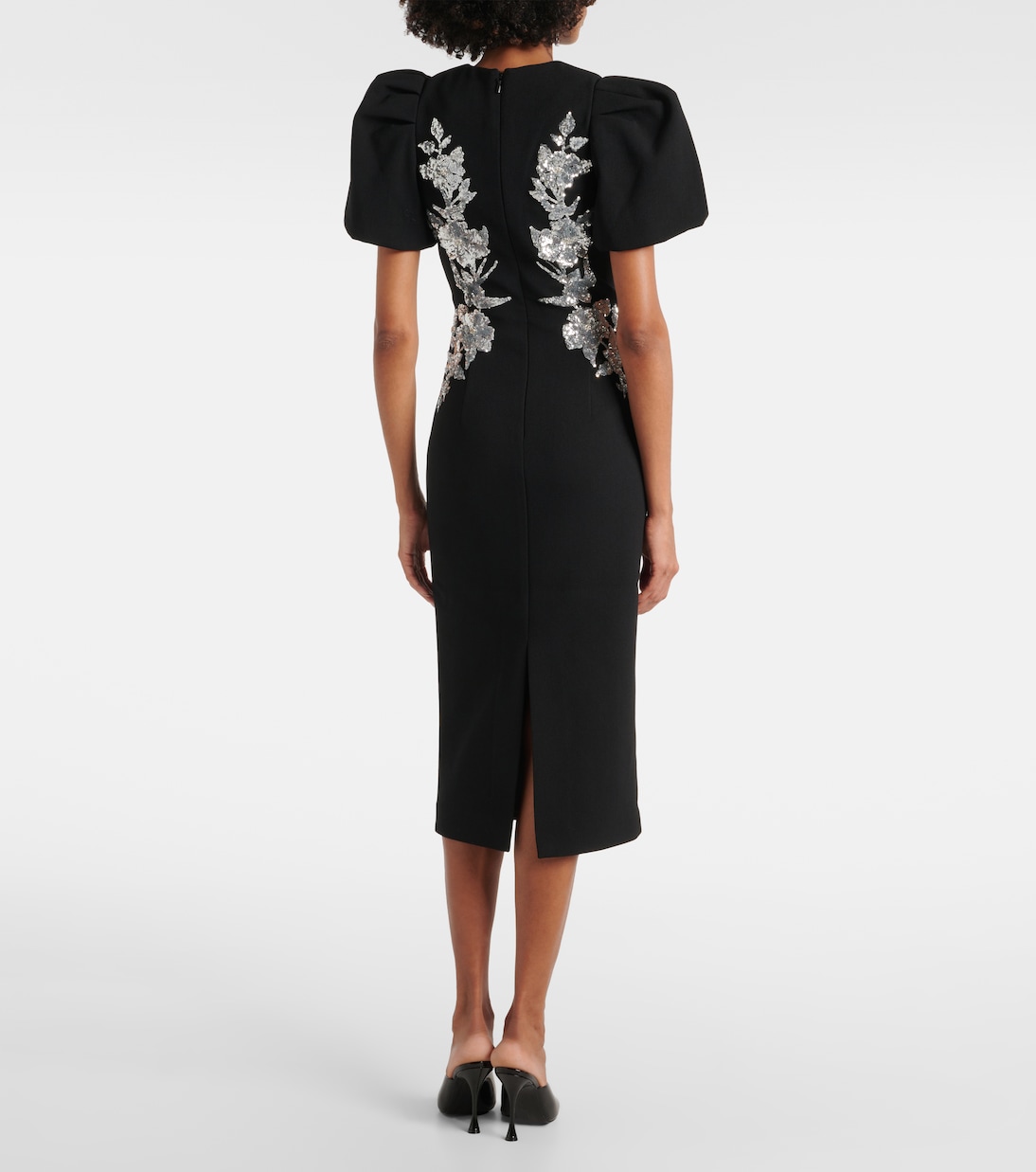 Abito midi Monroe con paillettes | Rebecca Vallance