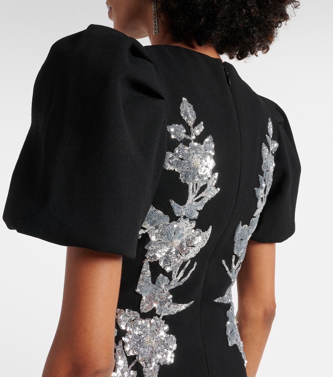 Abito midi Monroe con paillettes | Rebecca Vallance