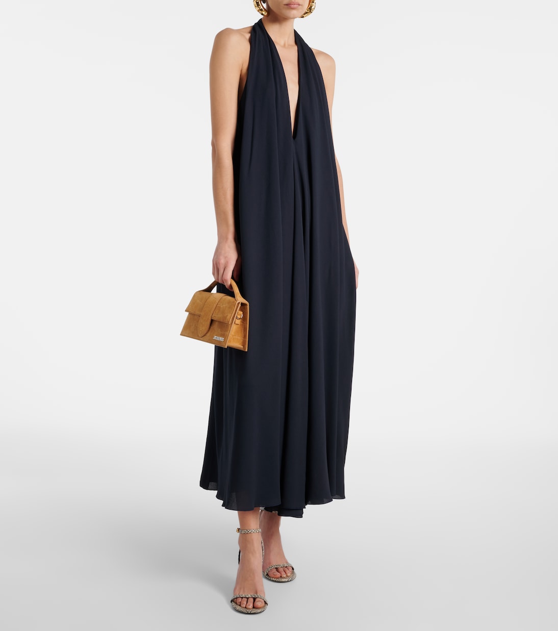 Sandali in pelle con effetto imbottito JACQUEMUS, stile Bisou, per un look giovane e trendy.