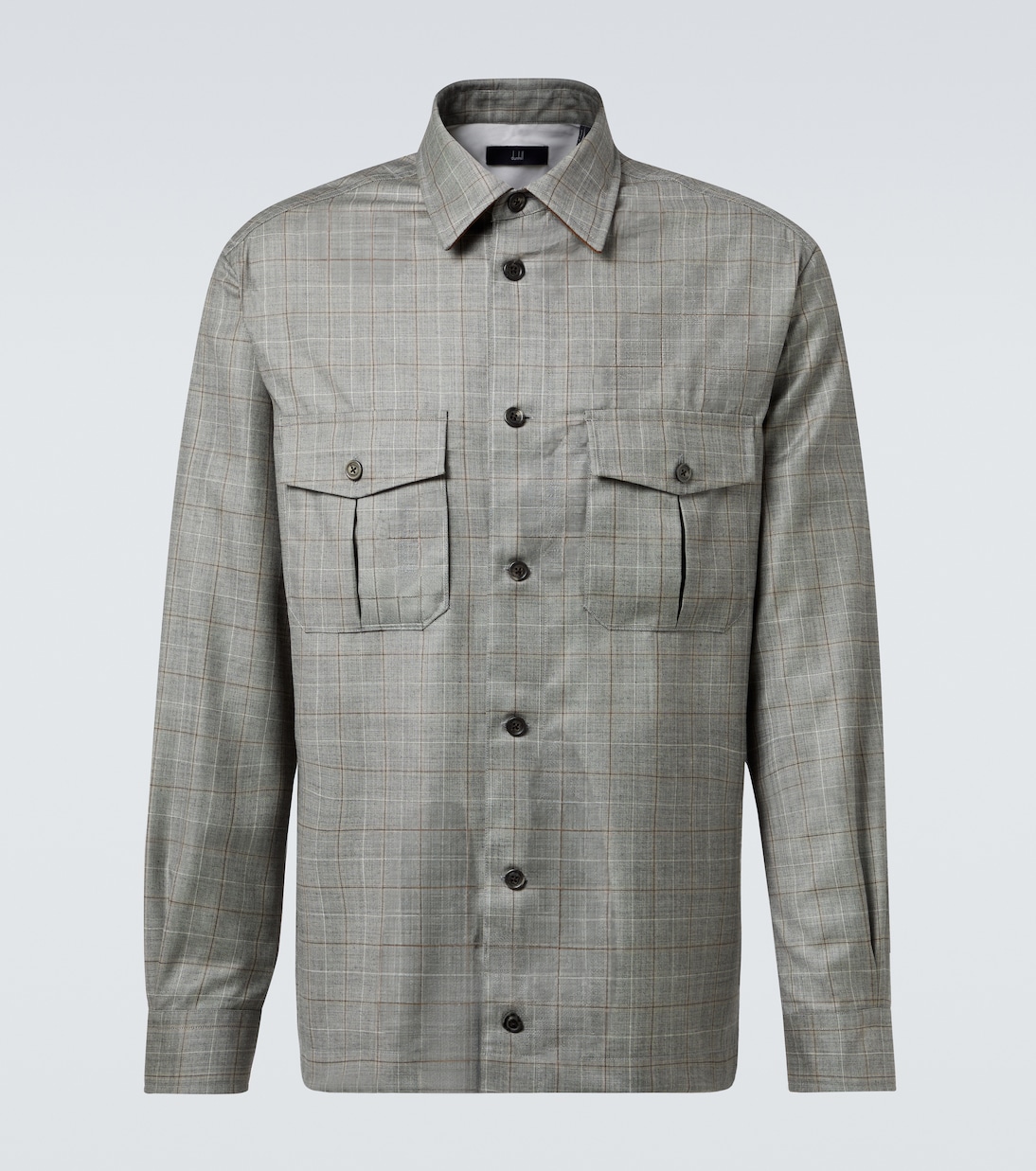 Checked wool overshirt | Dunhill