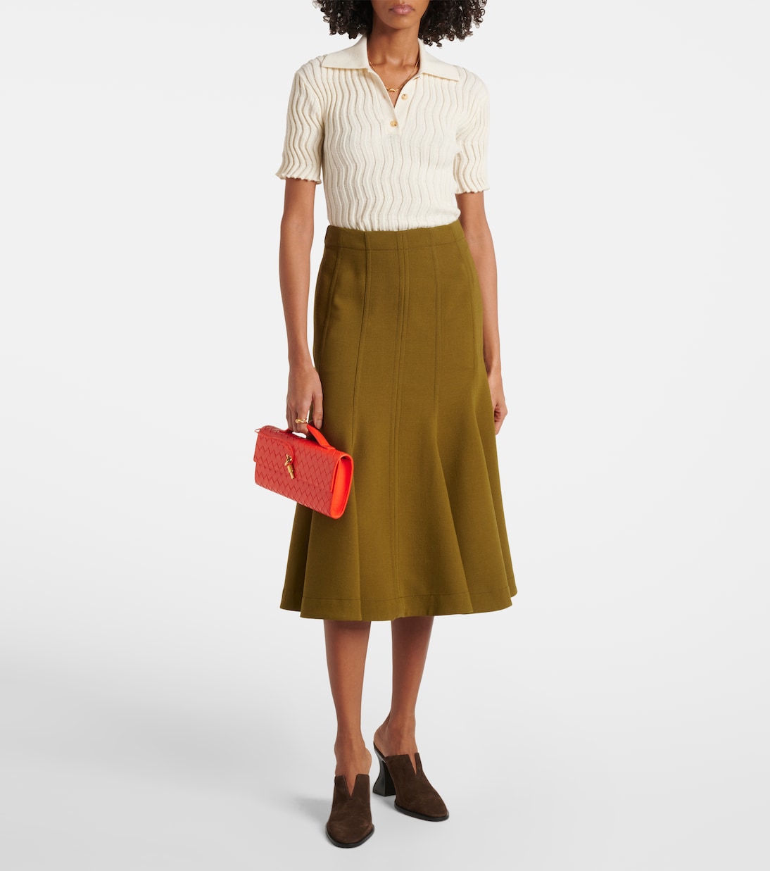 Clutch Andiamo aus Leder | Bottega Veneta