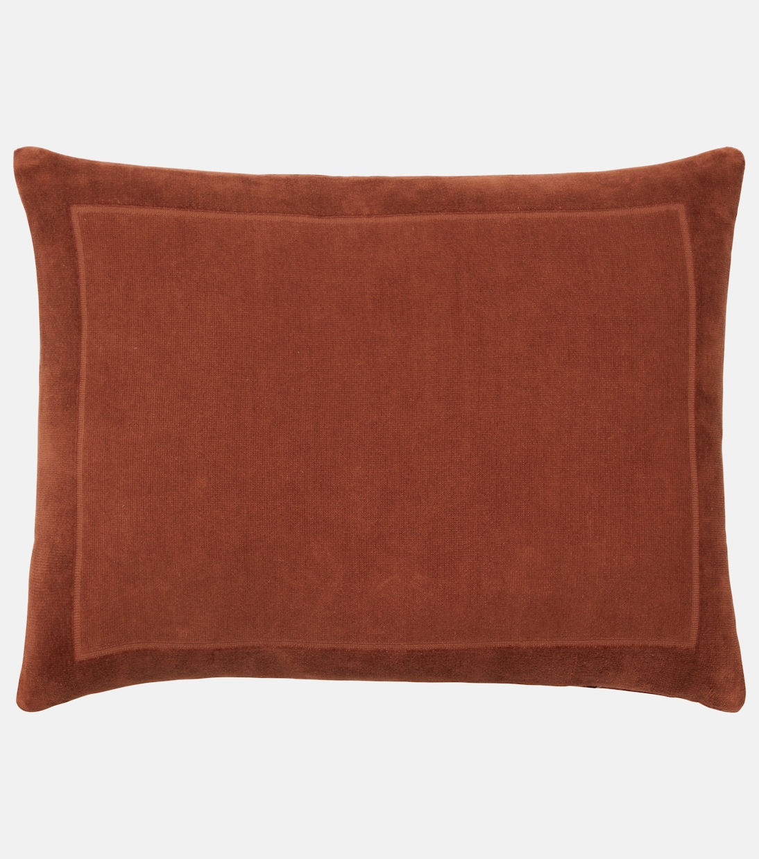 Crest cotton velour and terry cushion | Loro Piana