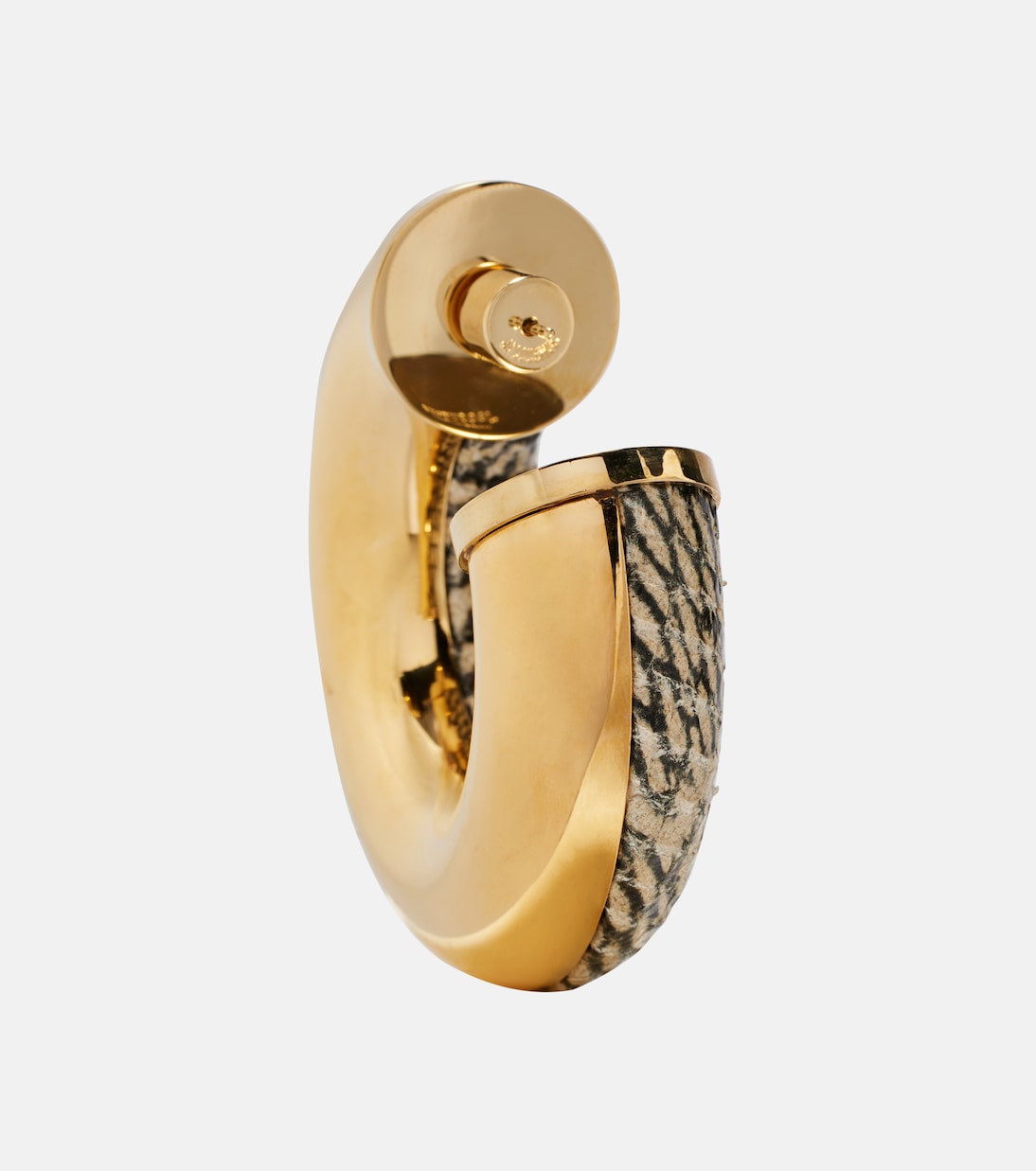 Pendientes de aro The Mojave grabados | Jacquemus