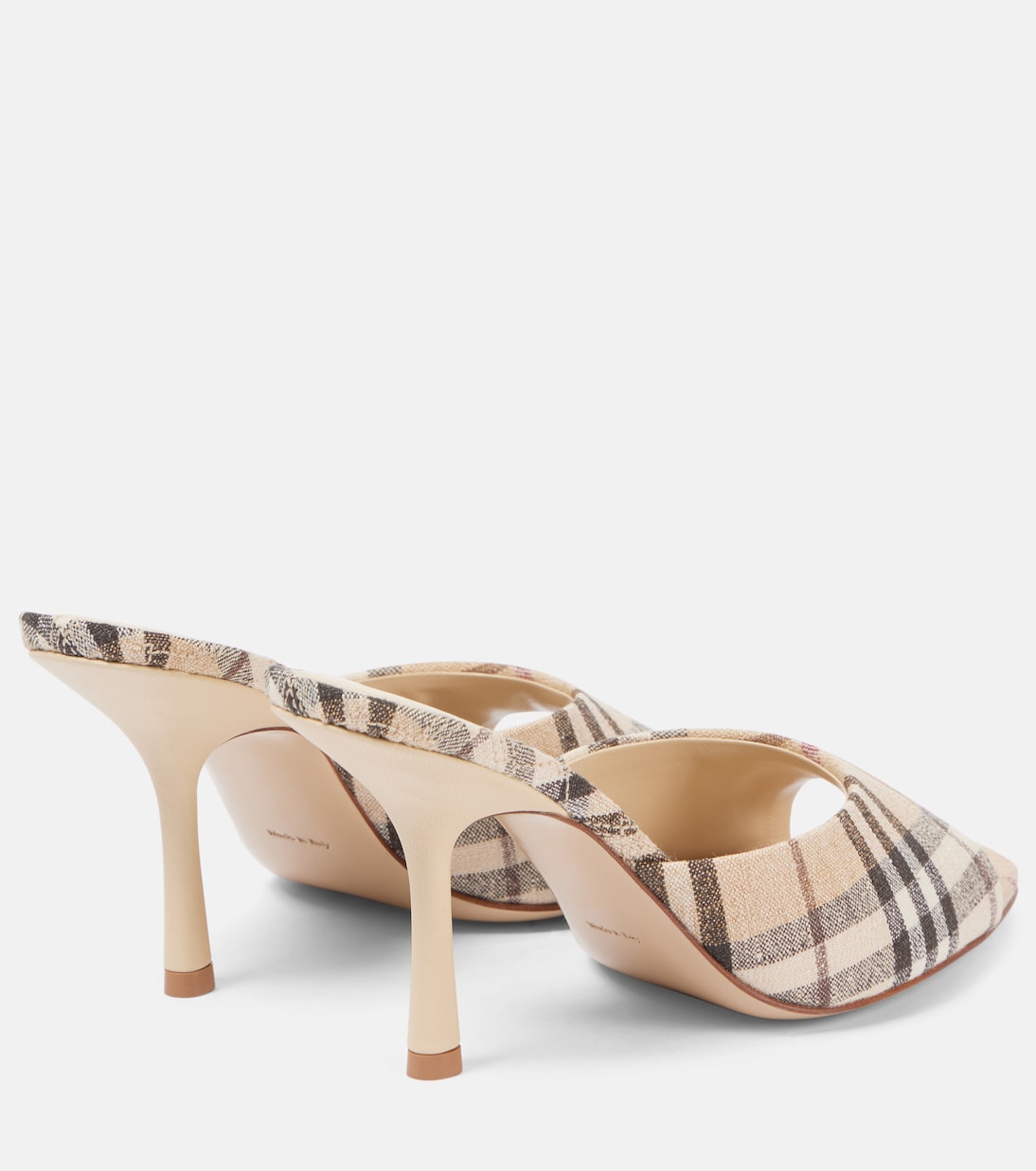 Mules con Burberry Check | Burberry