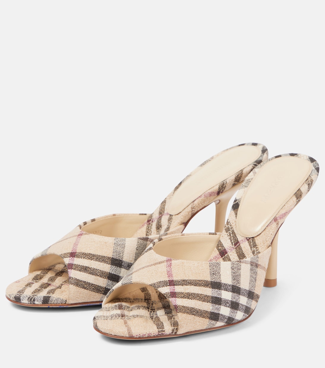 Mules con Burberry Check | Burberry
